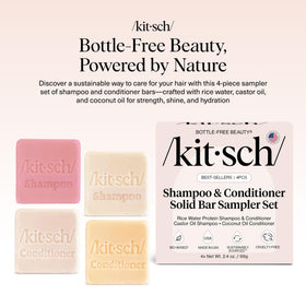 Kitsch bars arranged close-up showing texture and long-lasting benefit