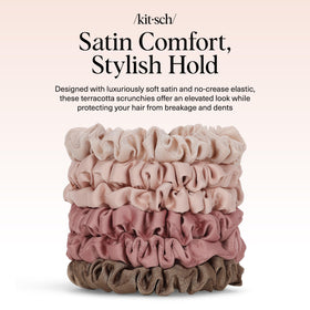 Kitsch scrunchie on bedside table ready for overnight use, sleep-friendly benefit