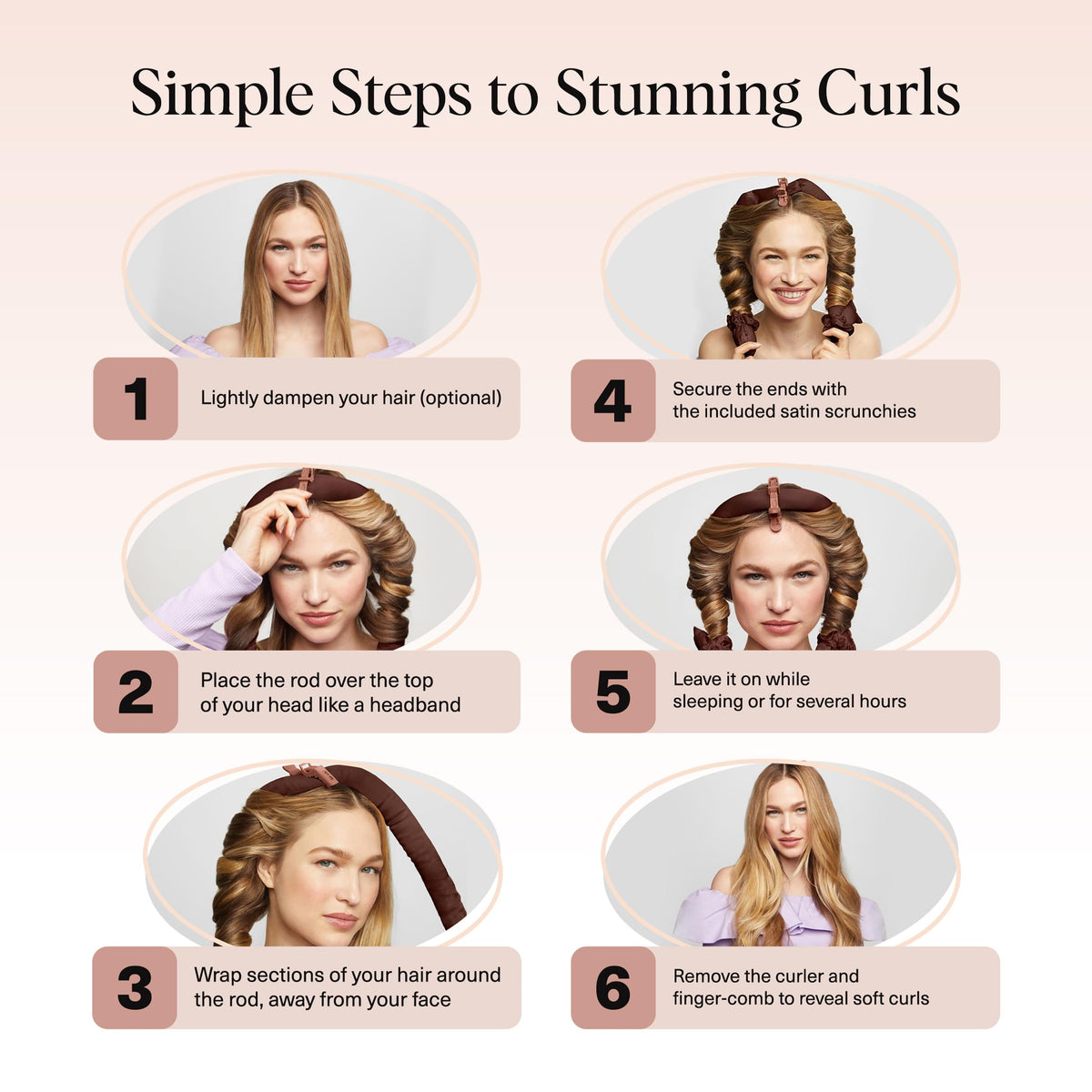 Kitsch before and after waves comparison smoother frizz-free results