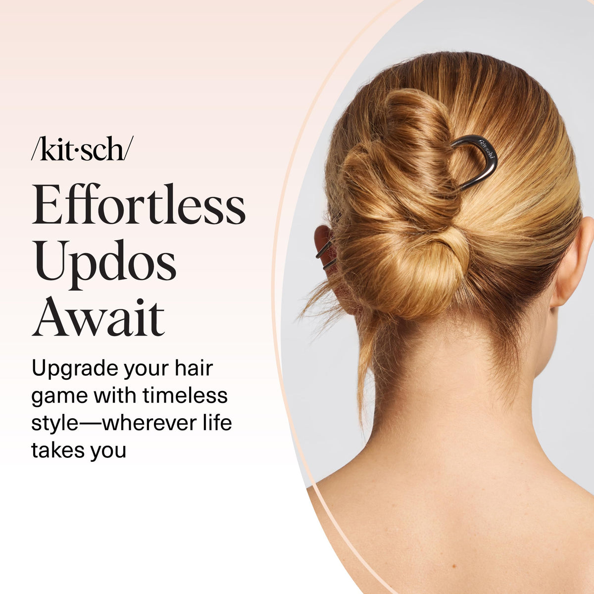 Kitsch hair pin in gift box presentation ideal for gifting convenience
