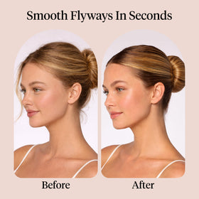 Kitsch brow smoothing application detail showing neat shaped brows and hold