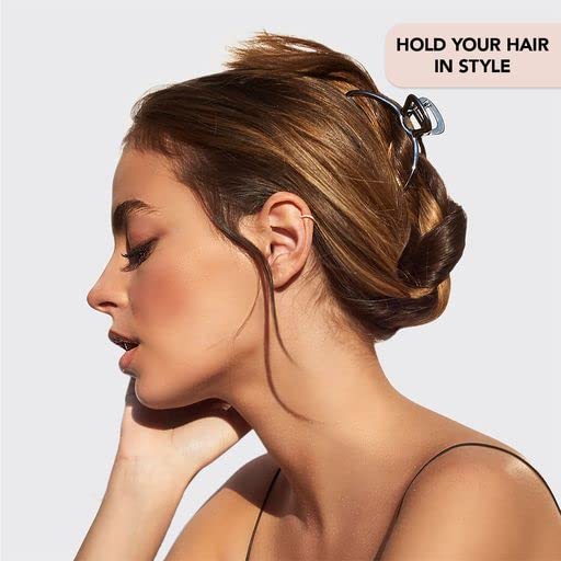 Kitsch clip holding a bun in use for quick, reliable everyday styling