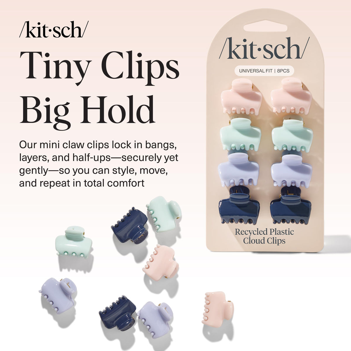 Kitsch detailed hinge close-up showing smooth edges and gentle grip benefit