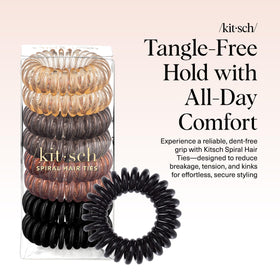 Kitsch close-up of spiral texture highlighting gentle, snag-free design