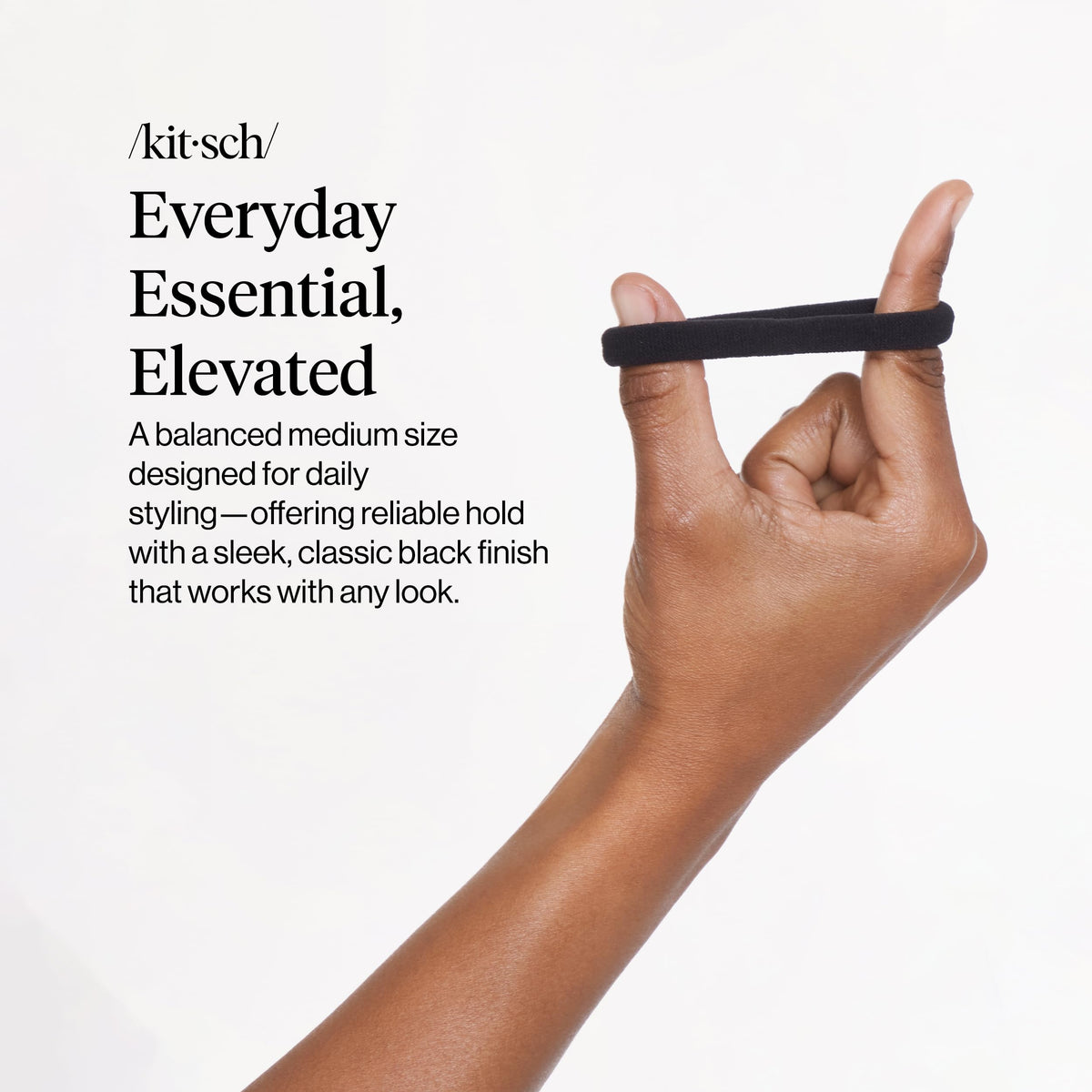 Kitsch close-up nylon texture highlighting smooth finish that prevents snagging