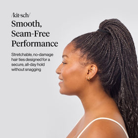 Kitsch close-up of seamless jointless band highlighting smooth glide benefit