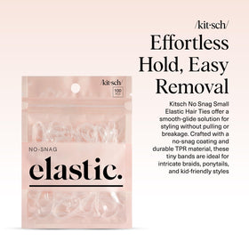 Kitsch close-up of coated elastic surface highlighting smooth removal