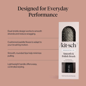 Kitsch cushioned pad detail demonstrating flexible scalp-conforming comfort
