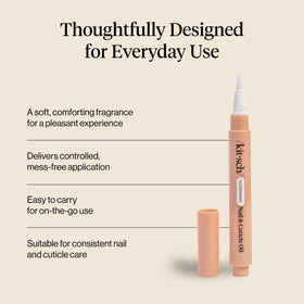 Kitsch pen held in hand showing travel-friendly size and portability benefits