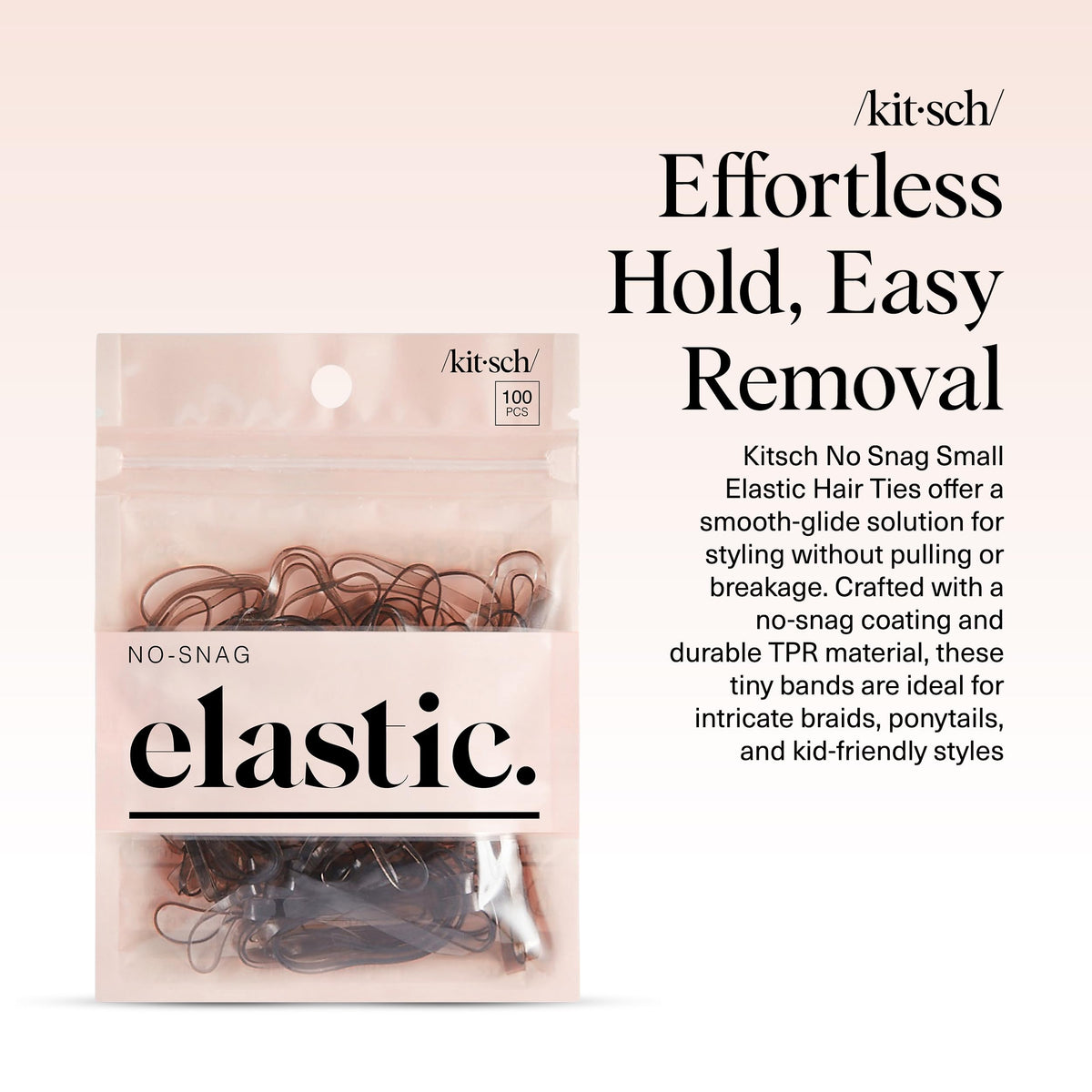 Kitsch close-up of coating texture, smooth easy-glide for gentle removal