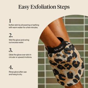 Kitsch leopard pattern detail highlighting stylish look and confidence-boosting benefit