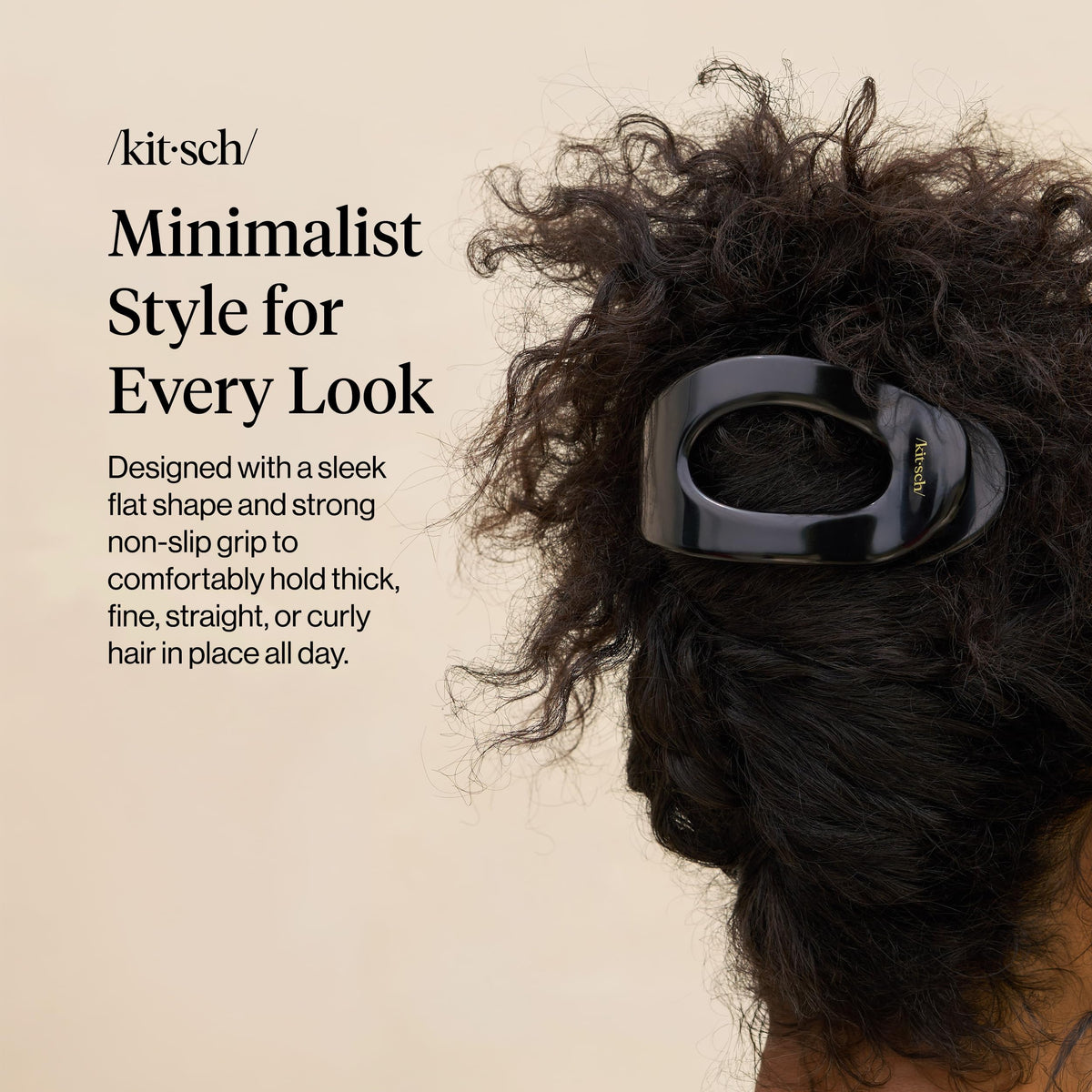 Kitsch side profile highlighting flat design for comfortable low-profile wear