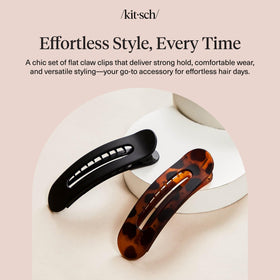 Kitsch clips packed in beach bag illustrating travel-ready secure styling