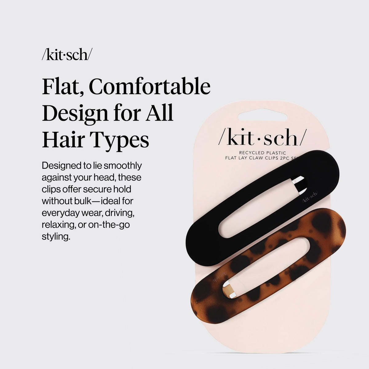Kitsch clip teeth close-up highlighting secure grip and gentle hold