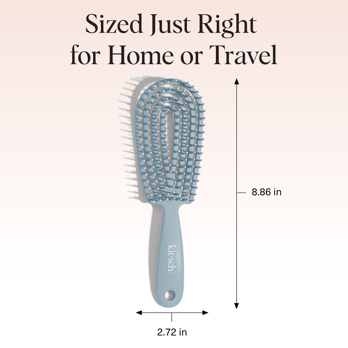 Kitsch brush surface texture and matte finish highlighting durable design