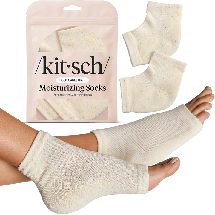 Kitsch front packaging showing gel socks and benefits