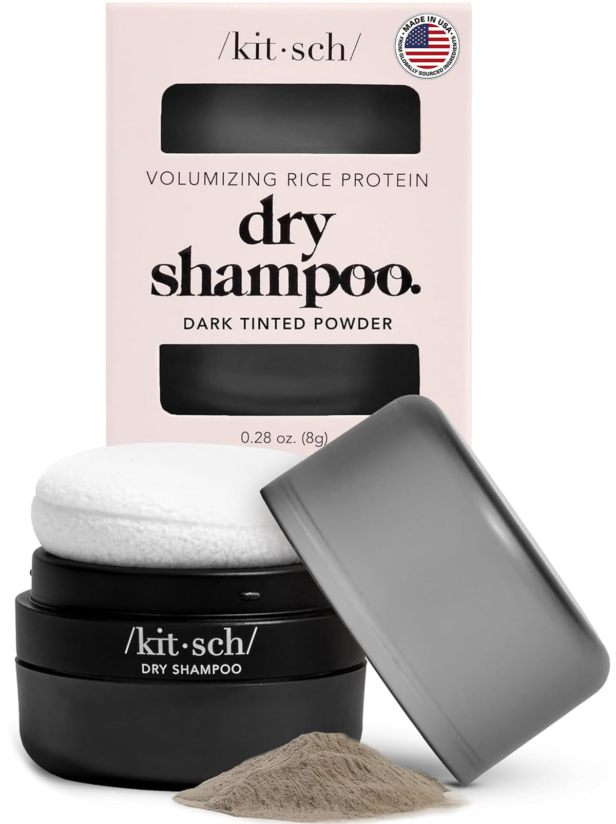 Kitsch front packaging travel size showing compact container benefit