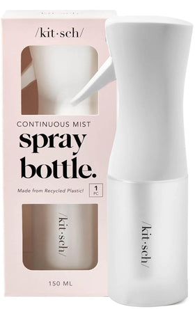 Kitsch front view of white 150ml bottle showing compact design and travel readiness