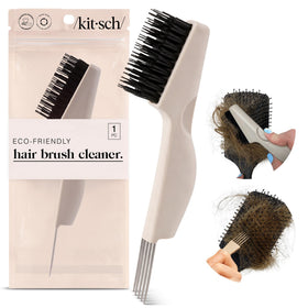 Kitsch front view of the double-sided cleaner tool showing compact design and ease