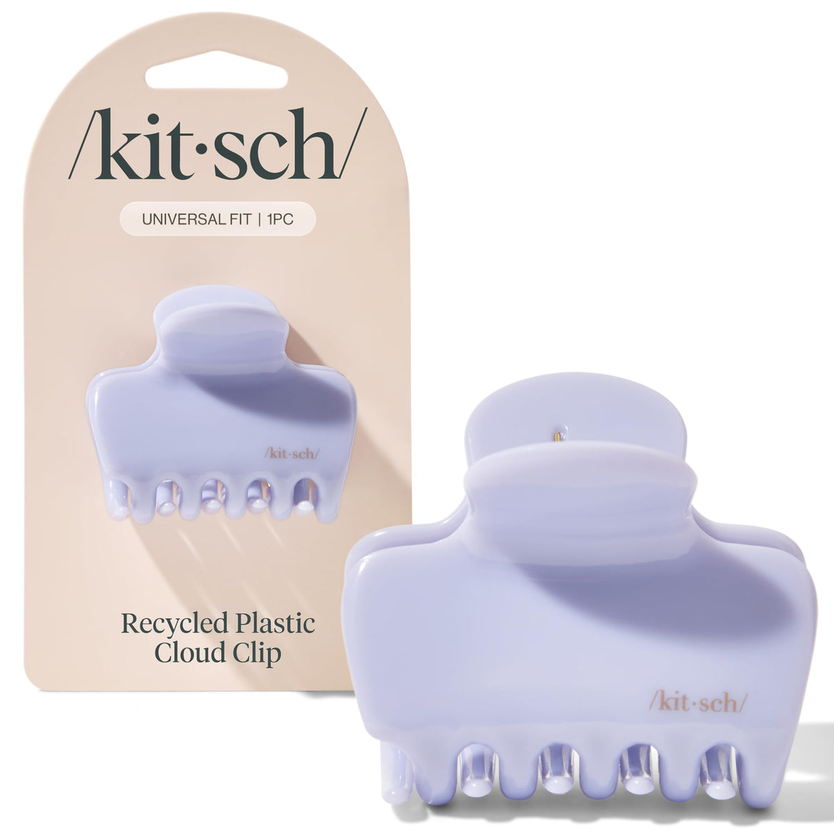 Kitsch front view of Hydrangea Breeze clip showing shape and color, stylish hold
