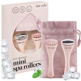 Kitsch ice roller front packaging showing blush color and compact design benefit