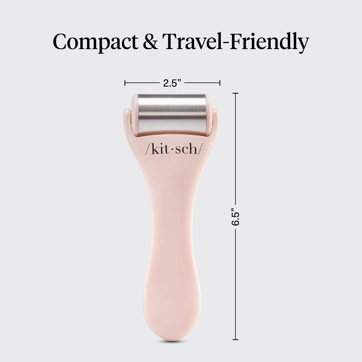 Kitsch roller used under-eye to reduce puffiness and brighten the eye area