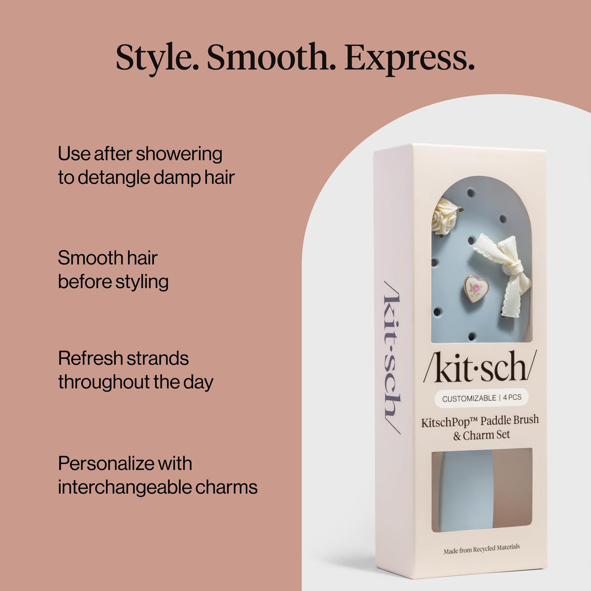 Kitsch KitschPop personalized with charms adding style and easy identification