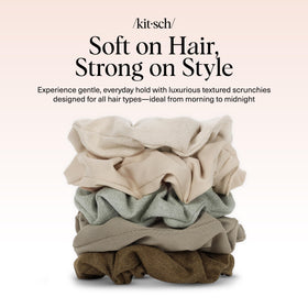 Kitsch label and tag close-up showing branding and metal-free construction benefit
