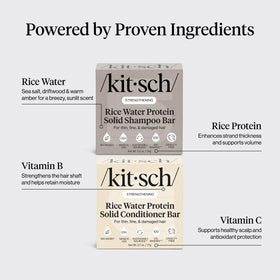 Kitsch bar lather demonstration on hand showing gentle cleansing benefits