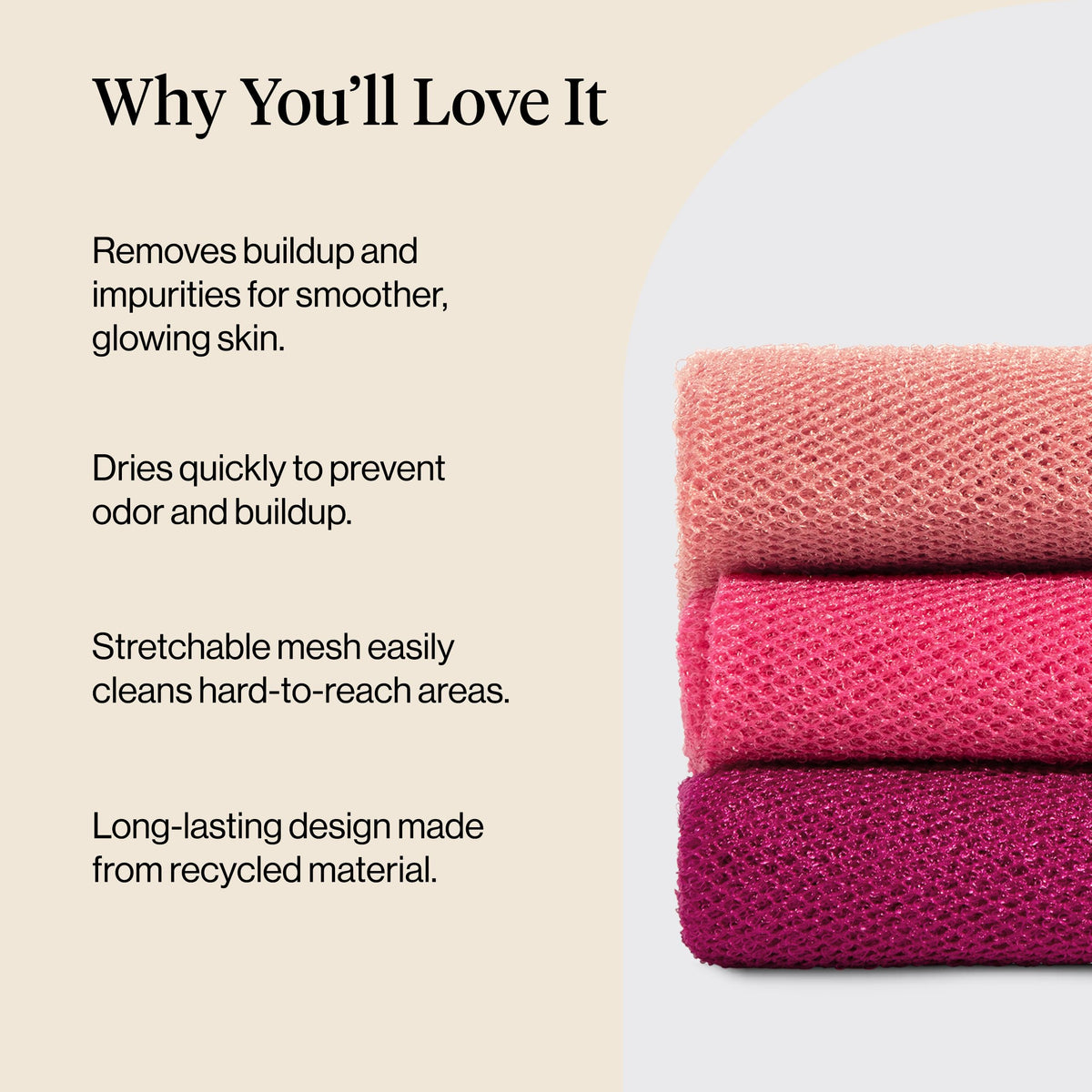 Kitsch lather foam with body wash delivering richer suds