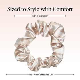 Kitsch satin texture close-up showing smooth fabric that reduces friction