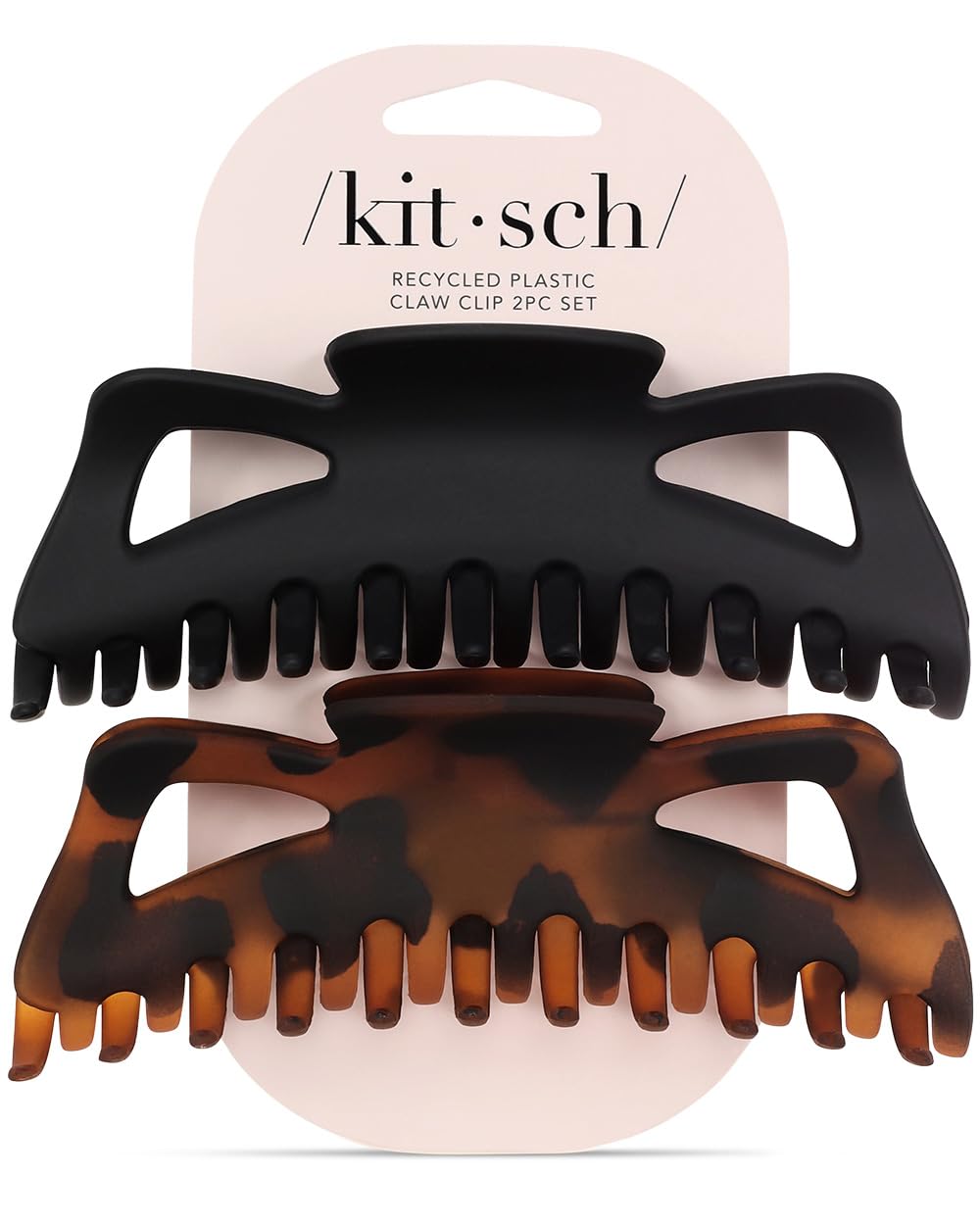Kitsch clips inside a beach bag for travel-ready, lightweight styling