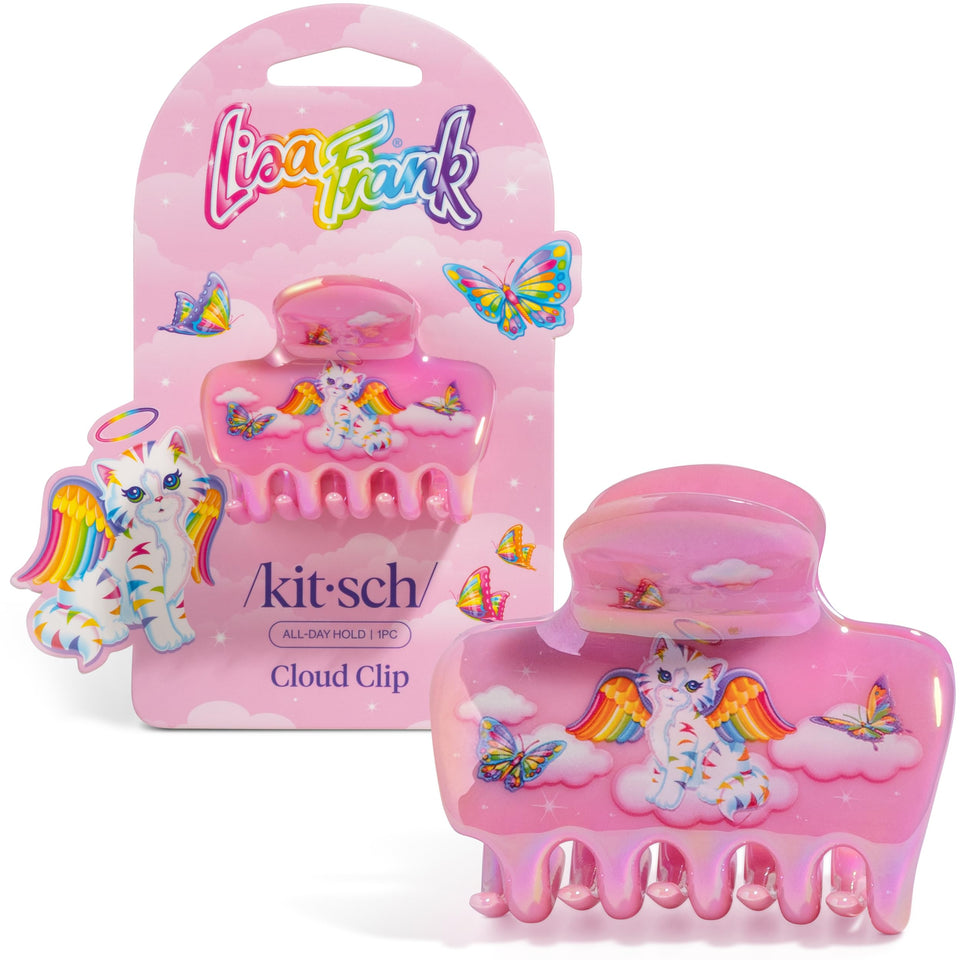 Kitsch Angel Kitty front packaging shows colorful Lisa Frank design and collectible appeal