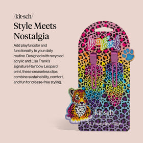 Kitsch Lisa Frank side profile displaying clip thickness and secure grip
