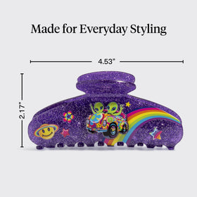 Kitsch Lisa Frank side profile showing spring mechanism for reliable hold