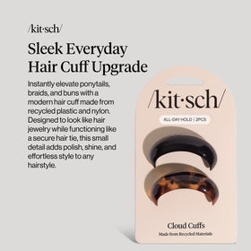 Kitsch medium cuff side profile highlighting smooth recycled plastic edge