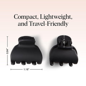 Kitsch close-up of clip teeth showing smooth edges and firm grip