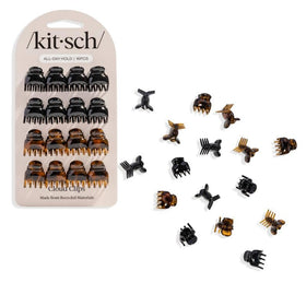 Kitsch front packaging showing 16 mini hair clips, perfect for quick styling