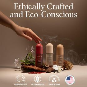 Kitsch ingredients bottle shot emphasizing clean, vegan formula benefit