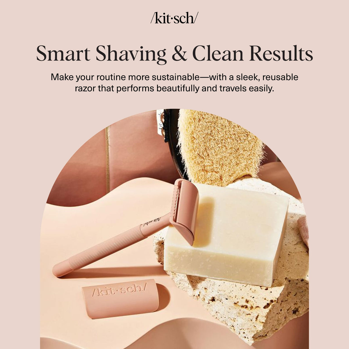 Kitsch packaging flat lay of the complete kit to show included parts and presentation