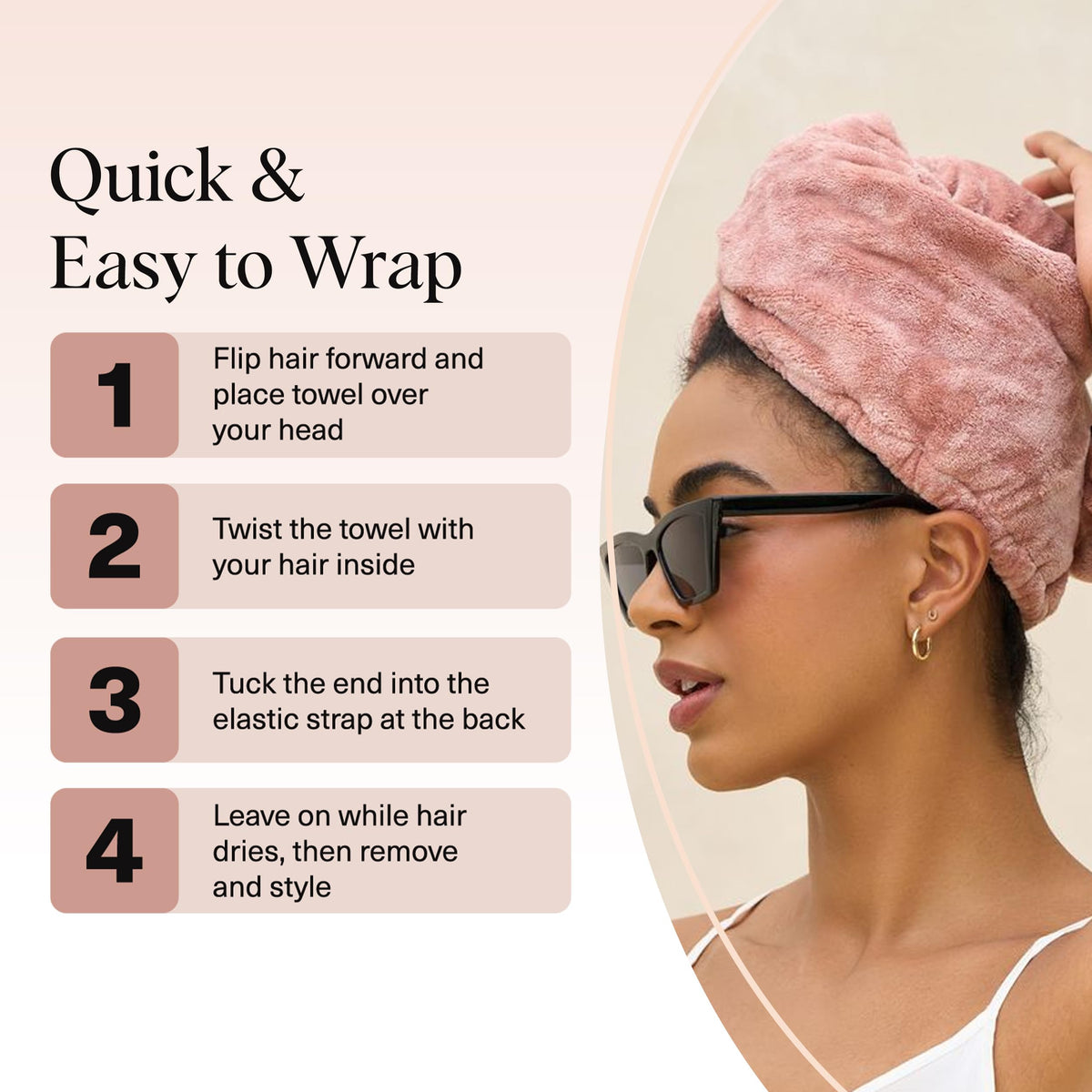 Kitsch back label and fabric tag showing material care and lasting performance