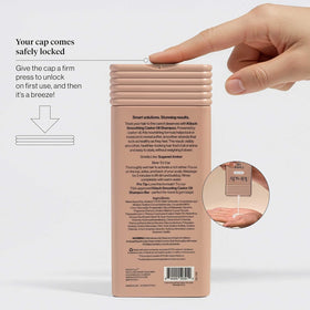 Kitsch pouring shampoo showing silky consistency for easier application