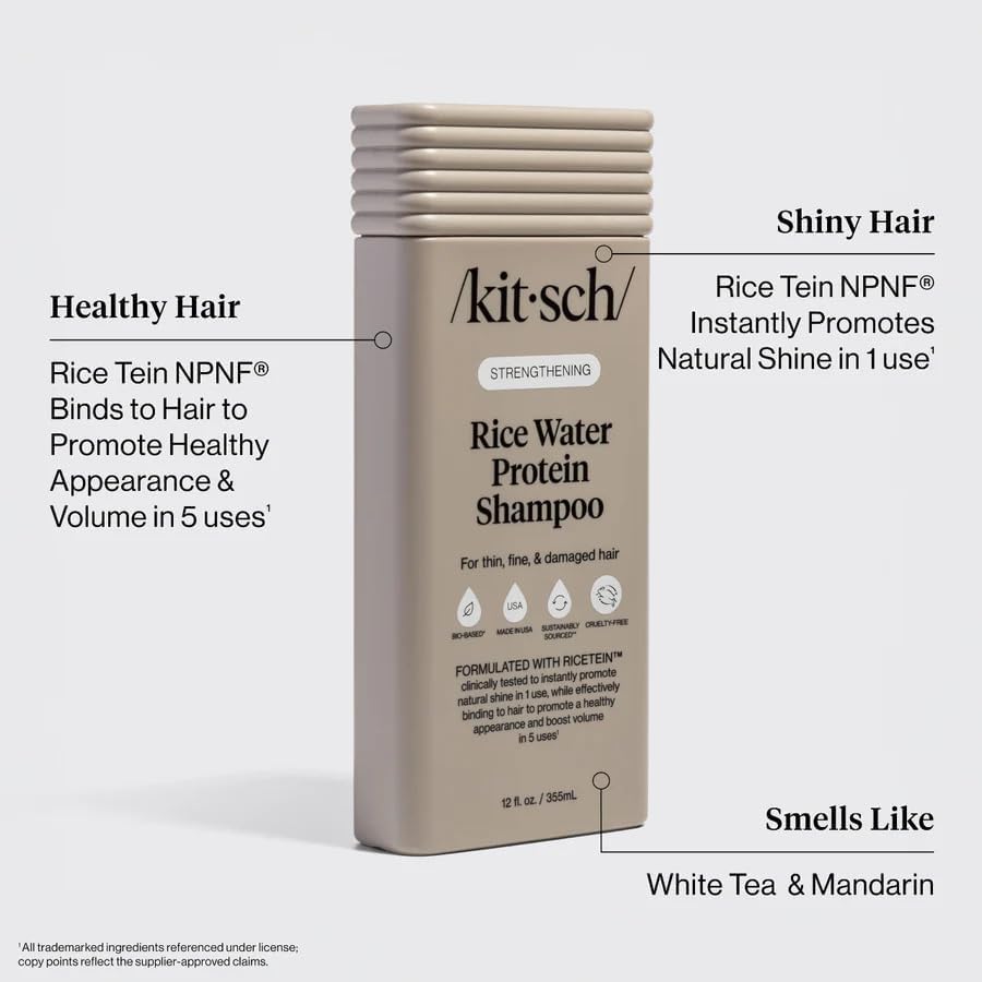 Kitsch pump dispensing creamy lather to demonstrate gentle daily cleansing