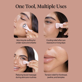 Kitsch rollers beside serums to show improved product absorption benefit