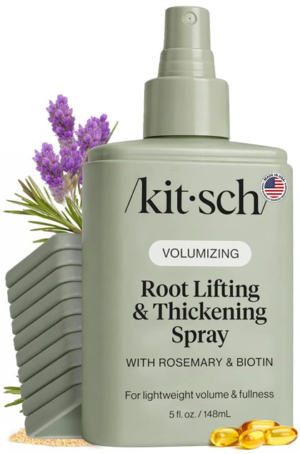 Kitsch front packaging showing bottle and brand with instant lift benefit