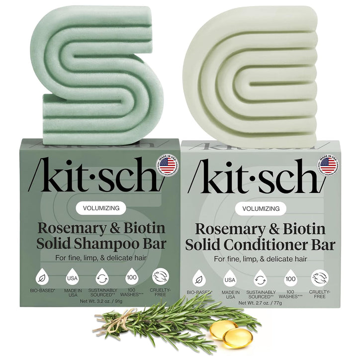Kitsch front packaging showing set and benefits