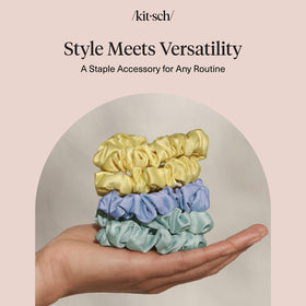 Kitsch label and seam detail showing quality finish and durable elastic construction