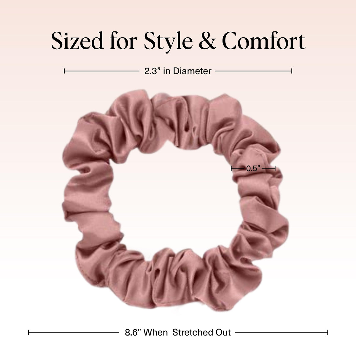 Kitsch satin fabric close-up highlighting smooth texture that reduces hair friction