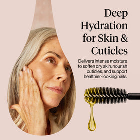 Kitsch scalp massage with castor oil to nourish roots and improve hair feel