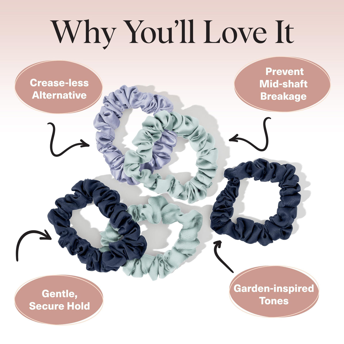 Kitsch scrunchie worn on wrist as accessory adding style and convenience